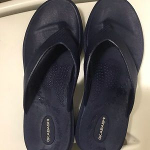 Womens Okabashi flip flops